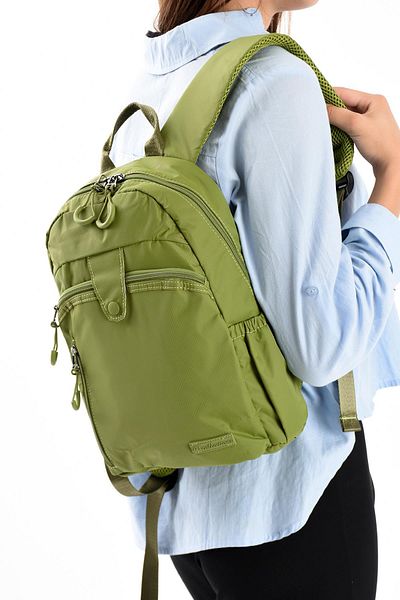 571 Collections Çanta Ultra Light Stylish and Waterproof Medium Backpack Light Green Model: (571-13-9C)