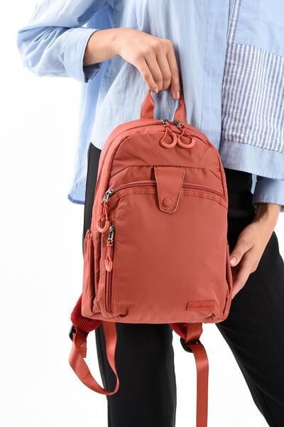 571 Collections Çanta Ultra Light Stylish and Waterproof Medium Backpack Tile Model: (571-13-9C)