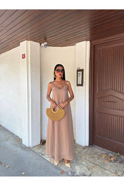 MAUN COLLECTION Lina Modal Strap Dress