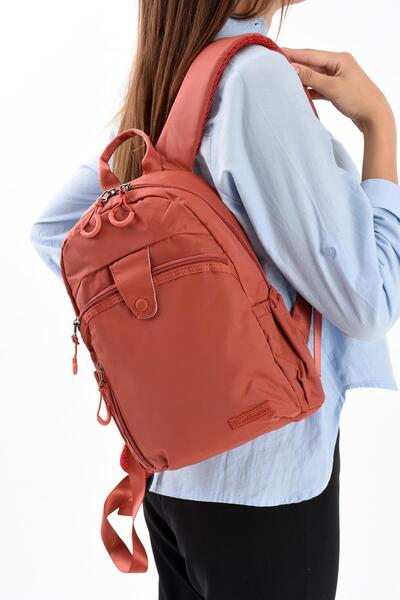 571 Collections Çanta Ultra Light Stylish and Waterproof Medium Backpack Tile Model: (571-13-9C)