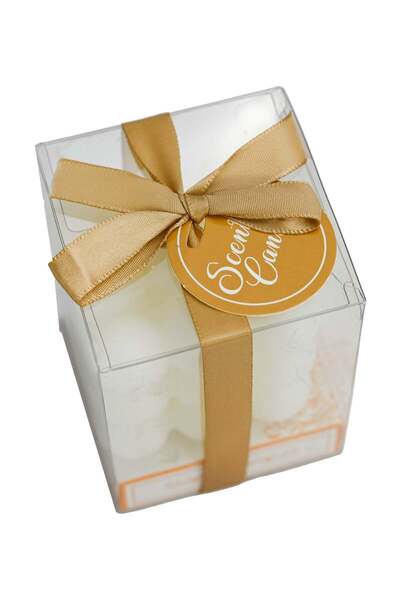 Generic White Scented Candle For Yuletide Décor, Candle Mold Bubble Shape, Di...