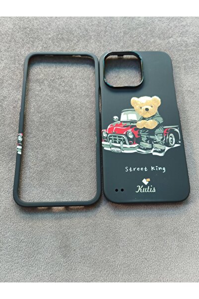 IPhone 15 Pro Max 360 Ön Arka Full Korumalı Desenli Kılıf