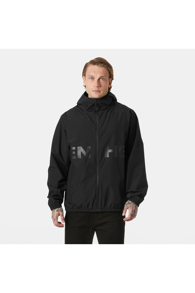 Helly Hansen Core Graphic Men's Raincoat Coat Orange