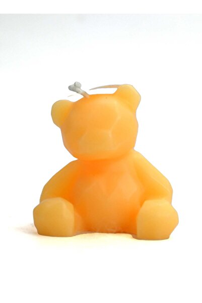 Generic Orange Scented Candle, Teddy Bear Shaped Scented Candles For Home, Sc...
