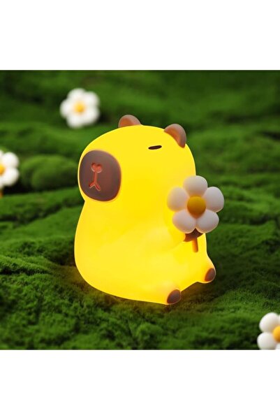 Generic Brand Capybara Night Light, Cute LED Squishy Animal Lamp with 7 Color...