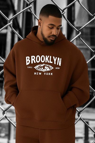 BENROMA ΦΟύτερ με στάμπα BROOKLYN