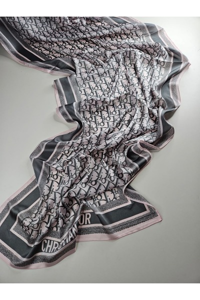 Webinay Home Εισαγόμενο μεταξωτό σάλι Voile Scrafs Hijab Dior Silk Voile Shawl