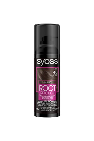 Syoss Spray negru pentru retușare rădăcini, 120 ml