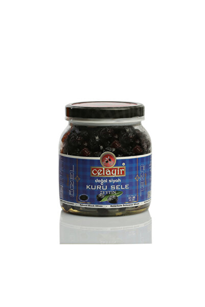 Celayir Zeytin 900 g Doğal Gemlik Kuru Sele Siyah Zeytin (321-380 AD/KG) Özel