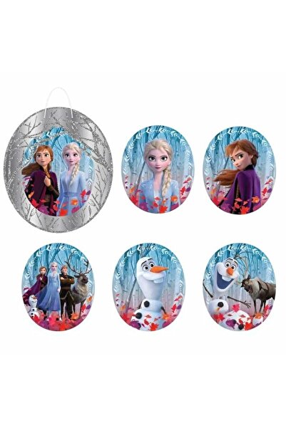 Generic amscan Frozen 2 Birthday, Glitter Wall Frame Decoration Kit, 7 Ct.