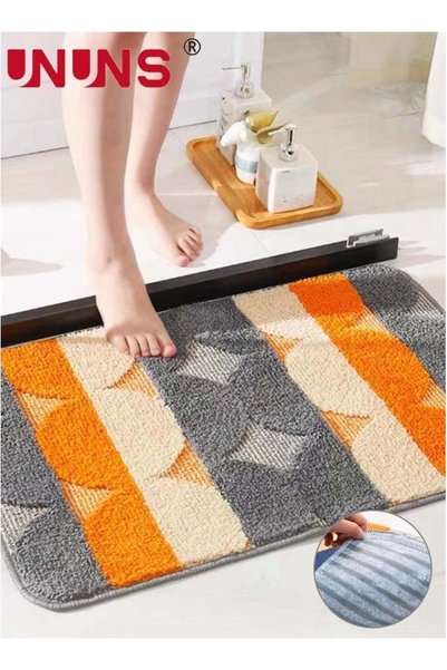 Generic Bathroom Rugs,Extra Soft And Absorbent Microfiber Bath Rugs,40x60cm,M...