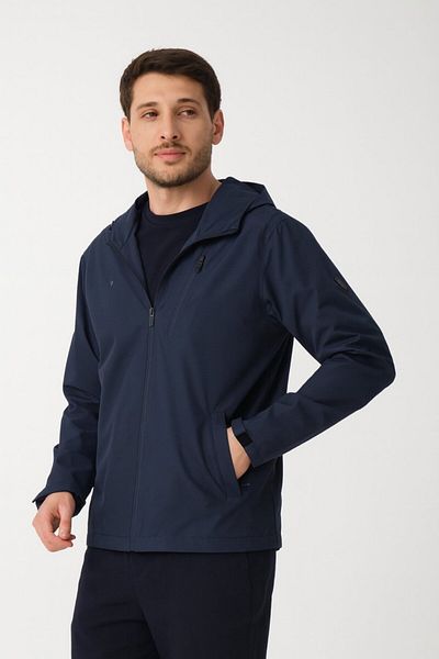 Wise Men's Hooded Waterproof Combed Cotton Lining Spring Jacket Coats