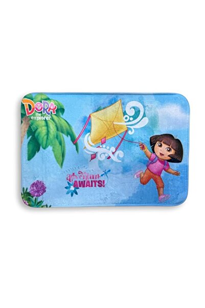 Generic FEELINGS Floor Mat Dora Design, 40 x 60 cm, Blue Children's Room Rug