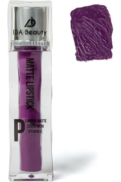 IDA Beauty Velvet Vow Matte Liquid lipstick | Long-Lasting, Smudge-Proof | Matte Finish (M07, 6ml)