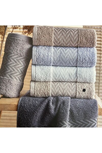 YGT Home مناشف قطنية دوري 50x90 منشفة قطنية منشفة يد 1 قطعة بني |   منشفة الو...