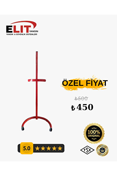 ELİTyangın 6 KG -12 KG YANGINTÜPÜ SEHPASI