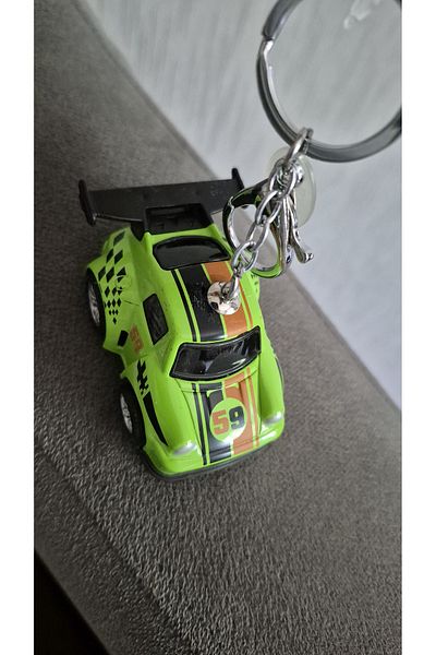 Land of Souvenir Colorful Cool Metal Car Keychains