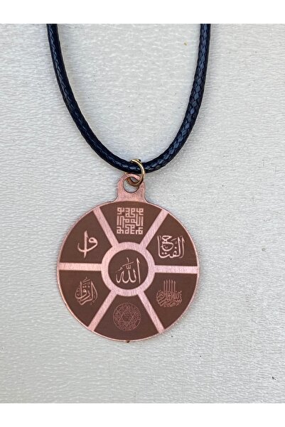 Güney Takı Store Dini Sembol İşlemeli Bakır Kolye