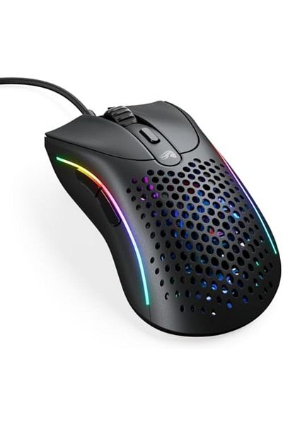 Glorious Gaming Wired Mouse D2 RGB Super Light Weight 58g Optical Sensor 26K DPI 6 Programmable Buttons 80M C