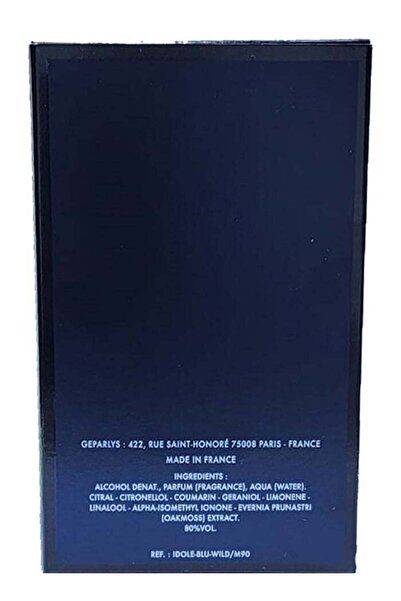 Geparlys EDOLE Blue Wild EDT 90 ml EDOLE Blue Wild EDT 90 ml