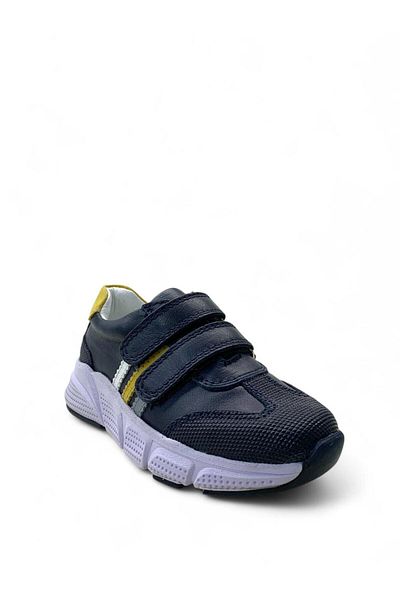 Tuğba Ortopedi 295 Orthopedic 100% Genuine Leather Lightweight Boy's Preschool Navy Blue Sneaker