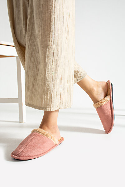 Special Action Women's Men's House Slippers Fur Inside Dowry Slippers Winter Slippers Do Not Make Sound Light Sole (Slim Fit)