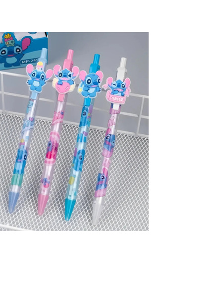 ÖZ KIRTASİYE Stitch 4'lü 0.7 Uçlu Kalem Seti Yeni Sezon
