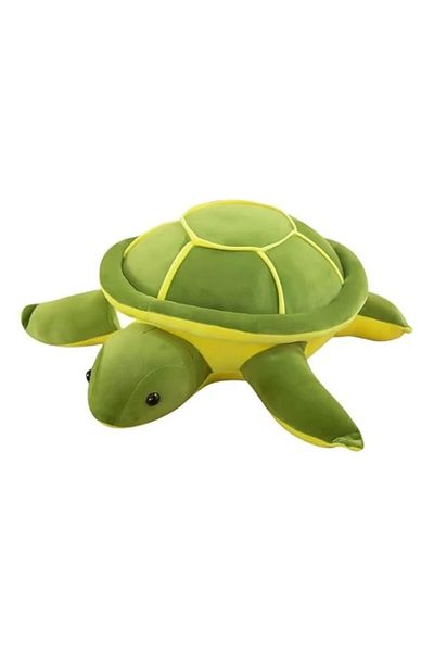 Generic Aownn Green Turtle Plush Toy Pillow – Soft Stuffed Animal Plushie for Hugging, Sleeping & Home Déco