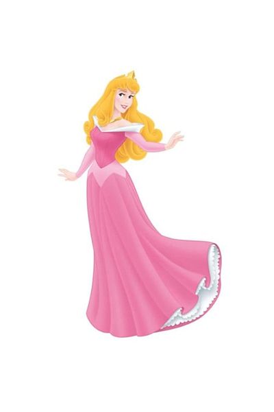 Generic Roommates Disney Princess - Sleeping Beauty Peel & Stick Giant Wall Decal With Gems, Multi-Colour,