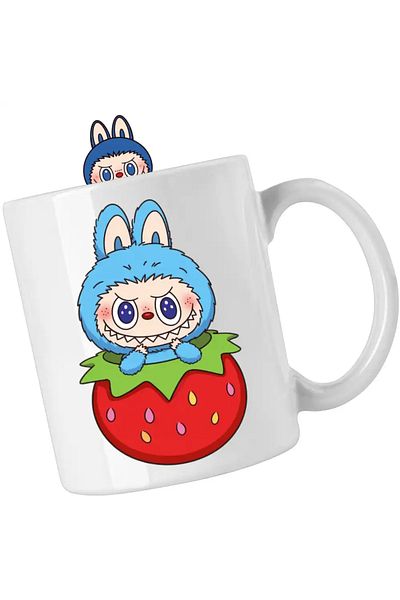 OEM Labubu Strawberry Mug