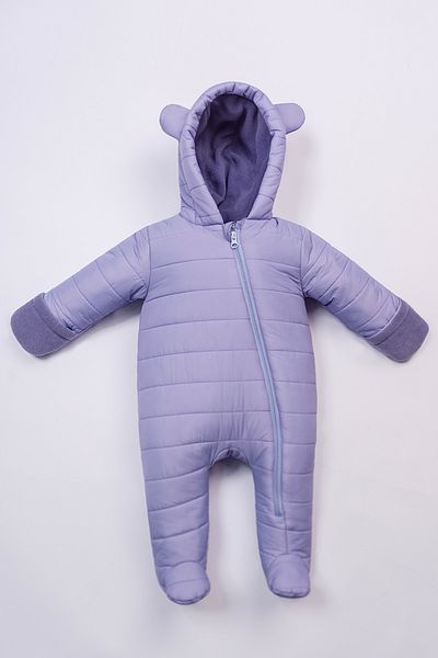 Verscon Girl's Hooded Paw Detailed Fleece Lined Cosmonaut Coat 3 - 9 Months