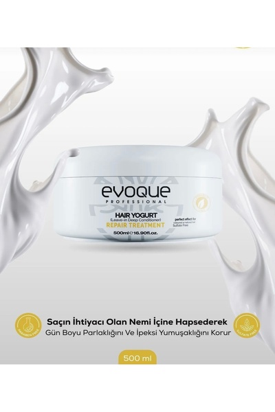 Melek Aksesuar Milk Therapy Durulanmayan Derin Bakım Maskesi / Hair Yoghurt 5...