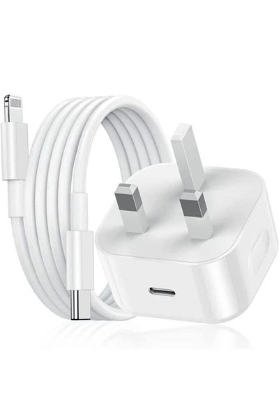 NYORK N York Usb 20w Type C To Lighting With Wall Charger