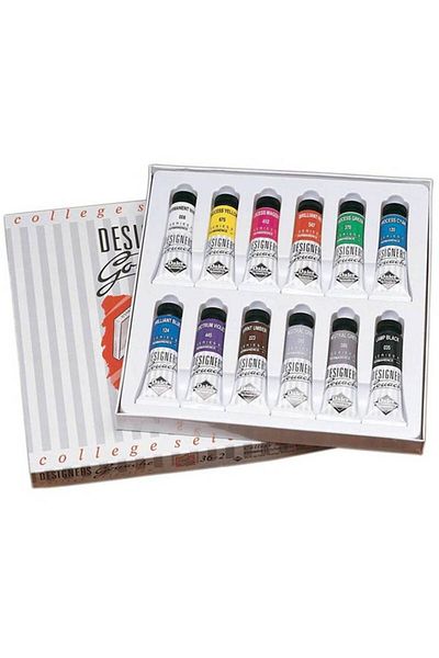 Daler Rowney Set of Gouache Colors 12 Colors 15ml, Daler-Rowney