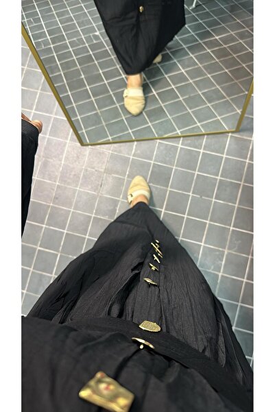 Pocket SİYAH TESETTÜR ELBİSE