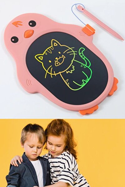 Munico Akıllı Yaz Sil Tuşlu Kaliteli Eğitici Tab Çocuklar Için Penguen Modell...