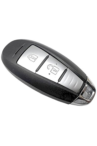 TECHSTAR Carcasă cheie auto cu 2 butoane compatibilă cu Suzuki Swift 2010–2016 – tip telecomandă de proximitate