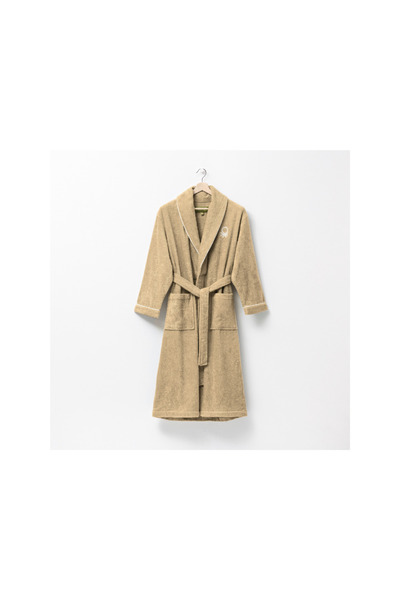 Benetton Bathrobe Beige 100% Cotton