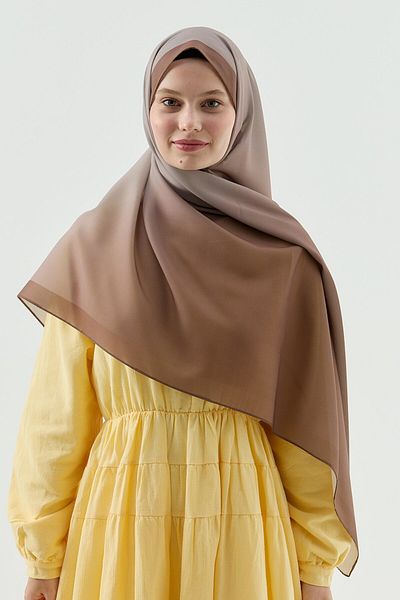 Modakaşmir Velora Gradient Pattern Prose Shawl