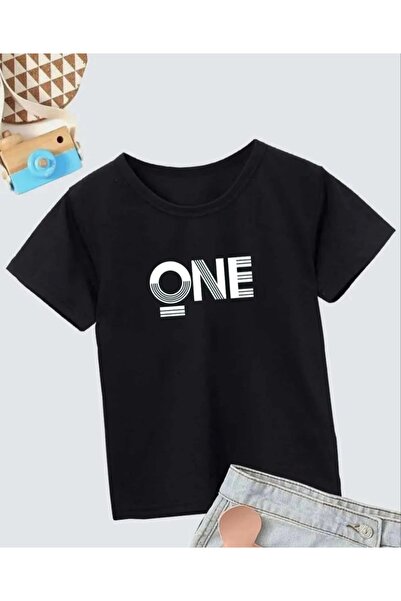 indispensablely Boys' Printed T-Shirt - Black