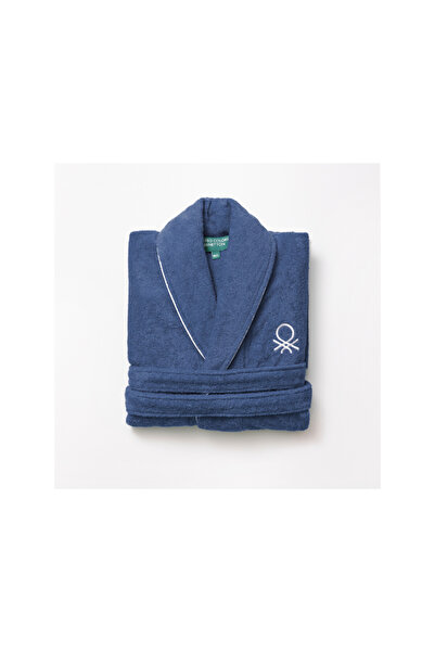 Benetton Халат Синій 100% бавовна