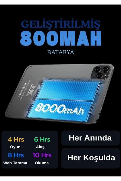 Erbar Hk Pad Pro 10 10.1" 5g Sim Kartlı 16G Ram 8000MAH Batarya Android Akıllı Tablet