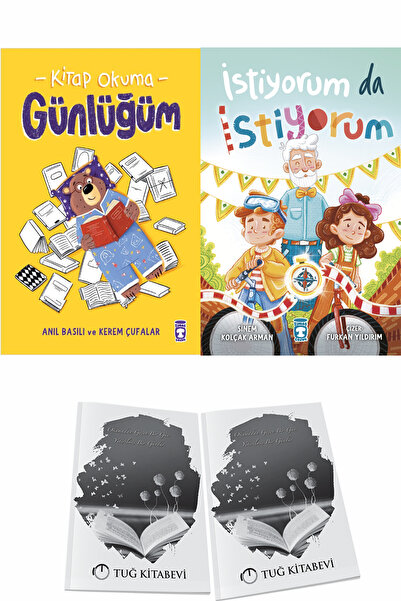 Timaş Çocuk Kitap Okuma Günlüğüm ve İstiyorum da İstiyorum + Hediyeli