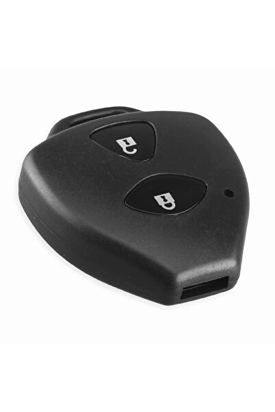 TECHSTAR Carcasă cheie auto cu 2 butoane pentru Toyota – compatibilă cu Corolla, Camry, Avensis, RAV4, Yaris