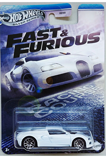HOT WHEELS Bugatti Veyron ( Fast and Furious - Racing Course ) ( 2025 Uzun Kart Model Araba )