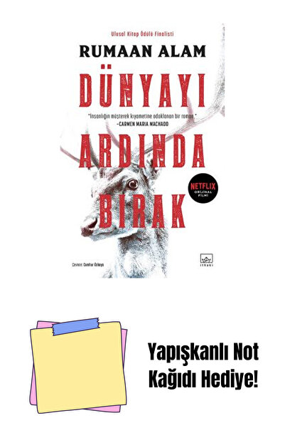 İthaki Yayınları Dünyayı Ardında Bırak + Yapışkanlı Not Kağıdı