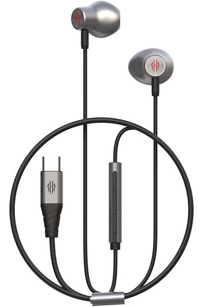 REDMAGIC Type-C Gaming Earbuds with Mic – USB-C In-Ear Headphones for Samsung Galaxy, Google Pixel