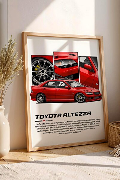 Saturn Tablou cu cadru Toyota Alezza - Poster Toyota Car