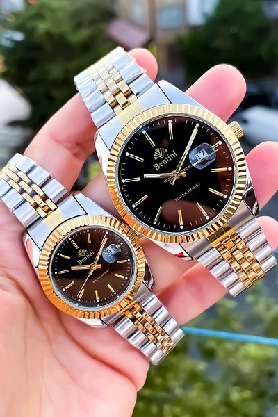 Bentini Original Couple Men Women Set with 2 Years Warranty Co-Chelic Watch + Bracelet Gift