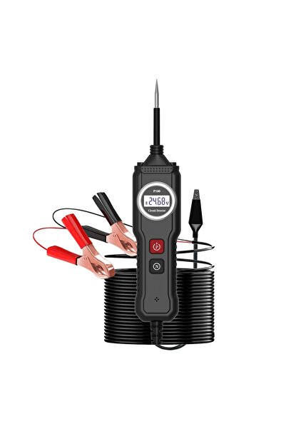 TECHSTAR ® YM-P100 Professional Automotive Circuit Tester, Smart Multimeter with LCD Screen, 107V,